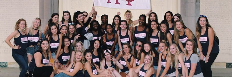 alphaphiUofT's profile banner image