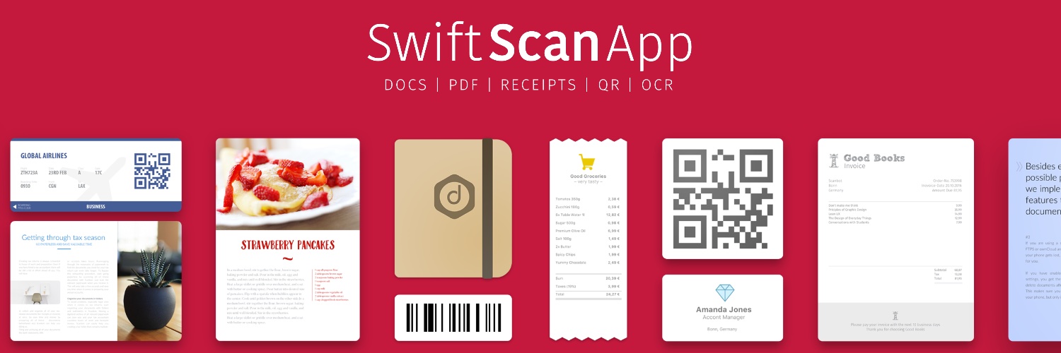 SwiftScan App banner