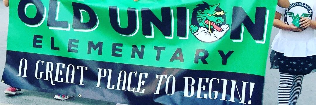 Old Union Elementary School banner