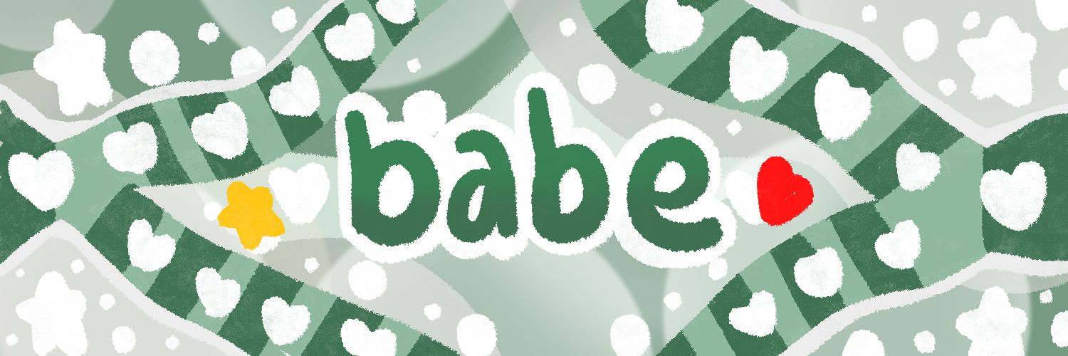 𝓑abe officially “close” - read bio banner