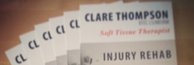 Clare Thompson banner