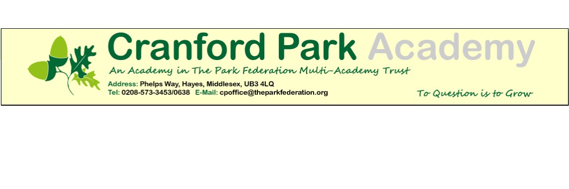 CranfordPark Academy banner
