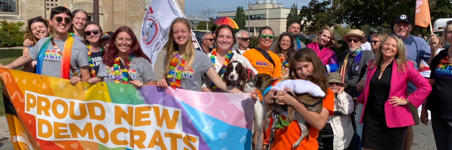 Peterborough-Kawartha NDP🍊 banner