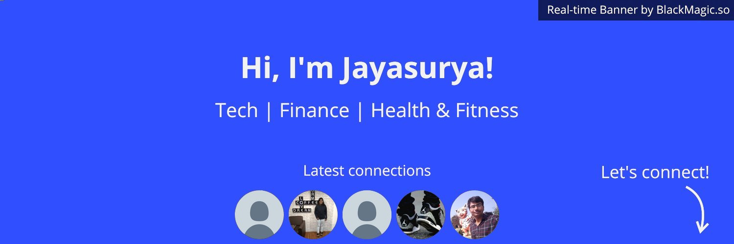 jsuryakt's profile banner image