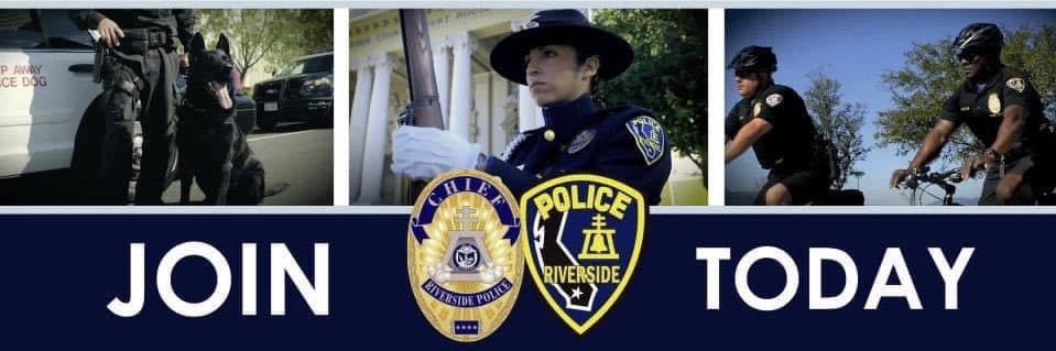 City of Riverside Police Department banner