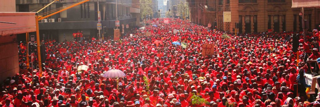 SAFTU's banner