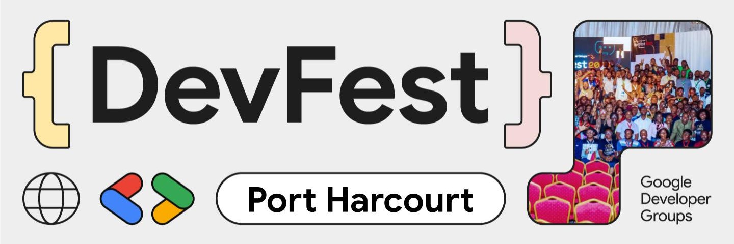 GDG Port Harcourt|| Devfest Port Harcourt 2024 banner