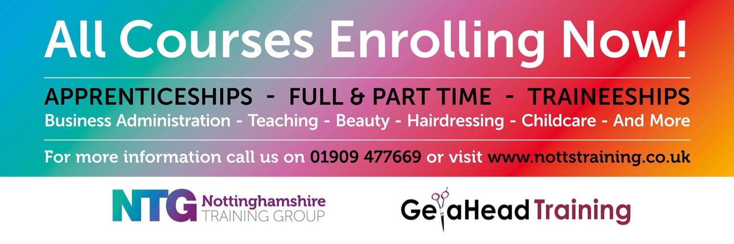 Notts Training Group banner