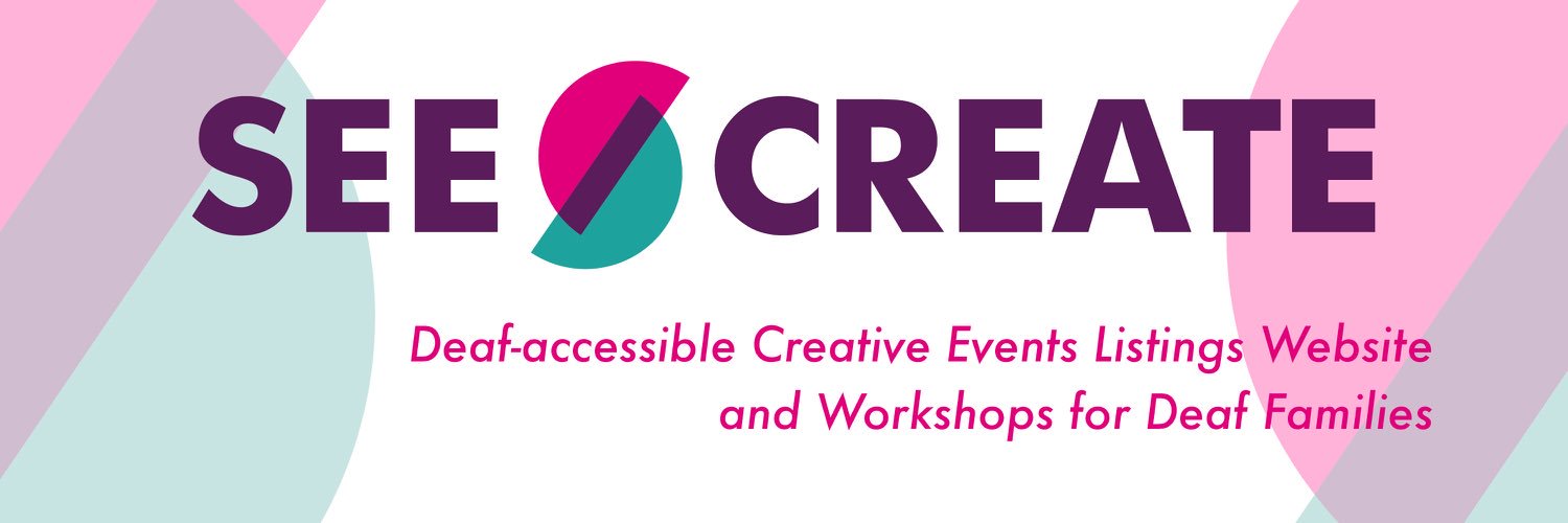 SEE and CREATE banner