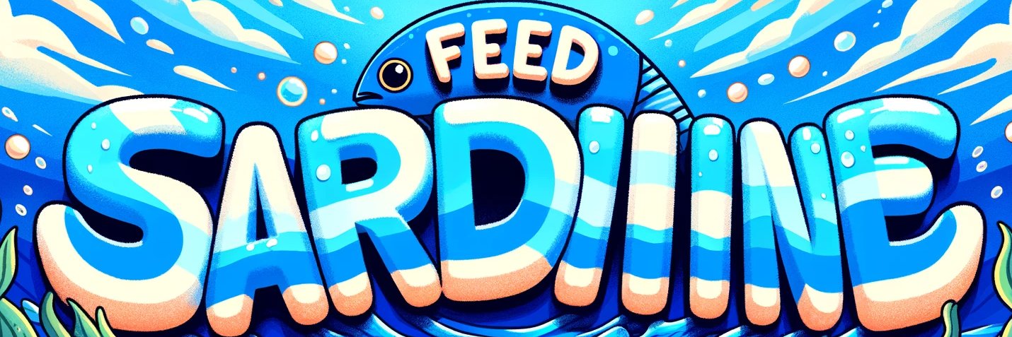 Feed Sardine banner