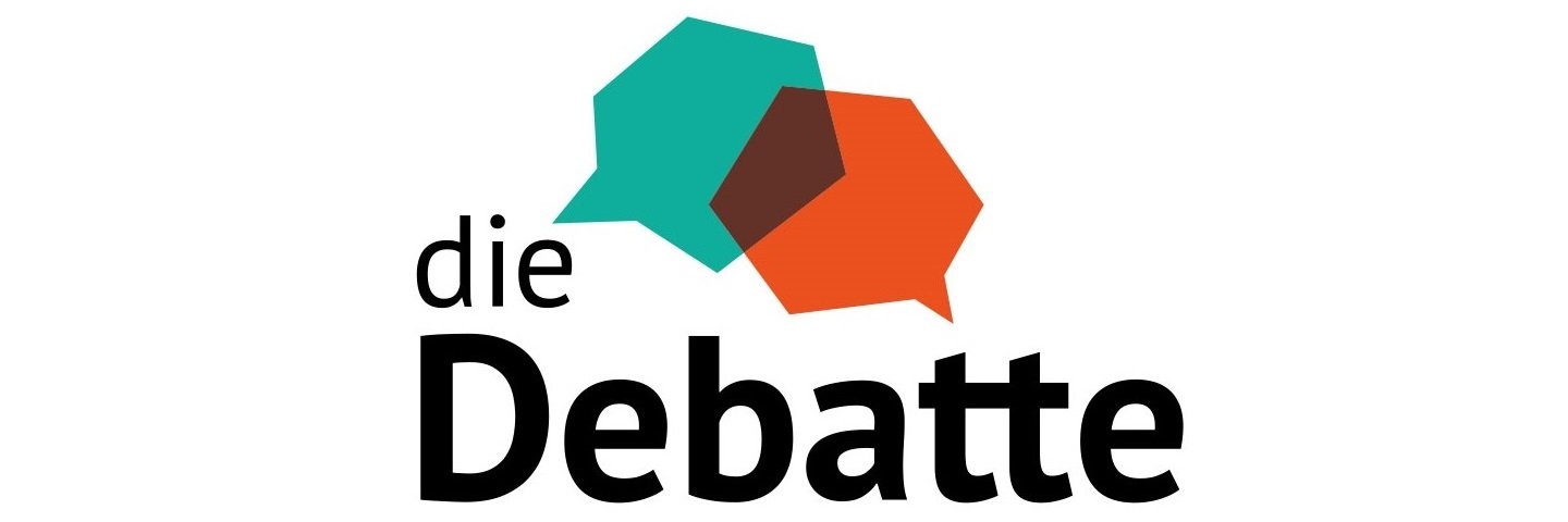 Die Debatte banner