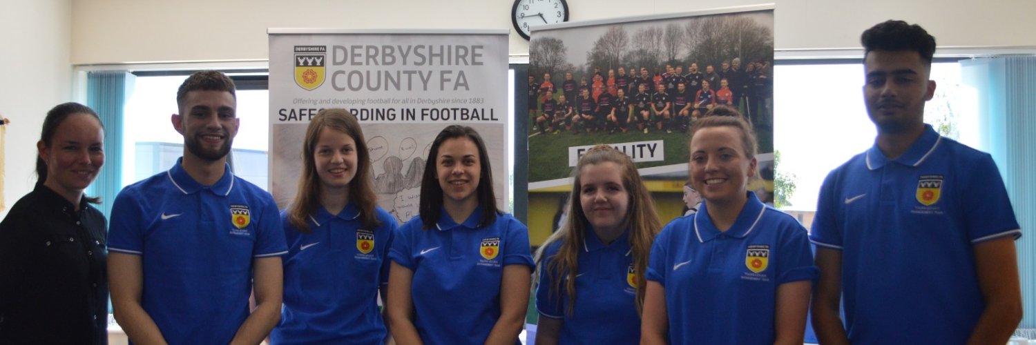 Derbyshire County FA Youth Council banner