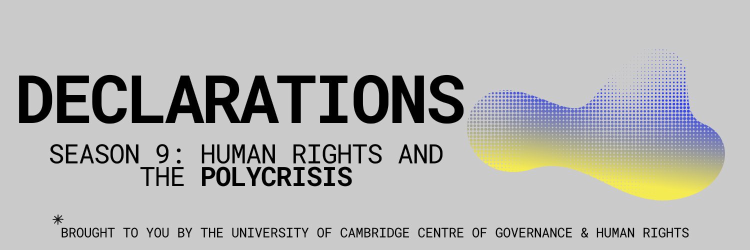 Declarations: The Human Rights Podcast banner