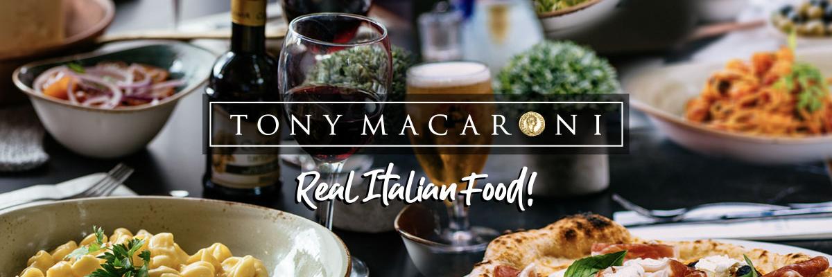 Tony Macaroni banner