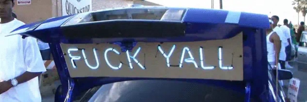 i don’t like y’all. banner