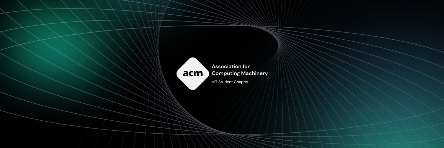 ACM-VIT Student Chapter banner