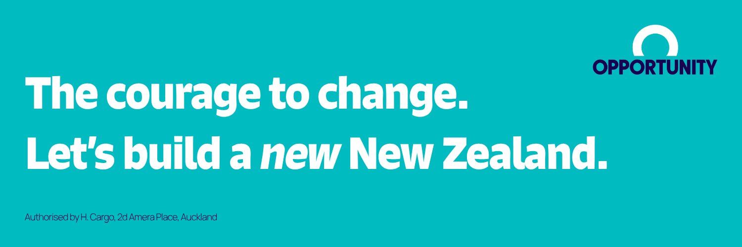 The Opportunity Party banner