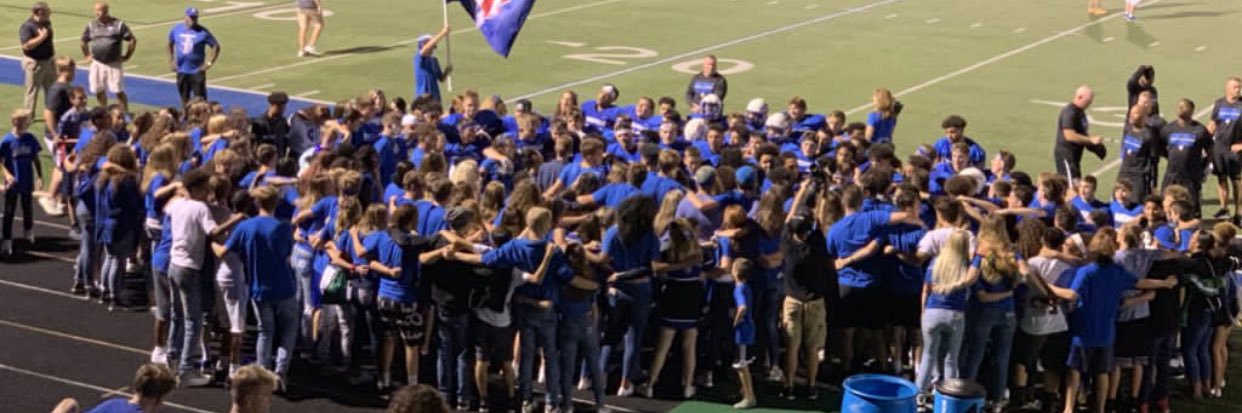 ZHS Student Section banner