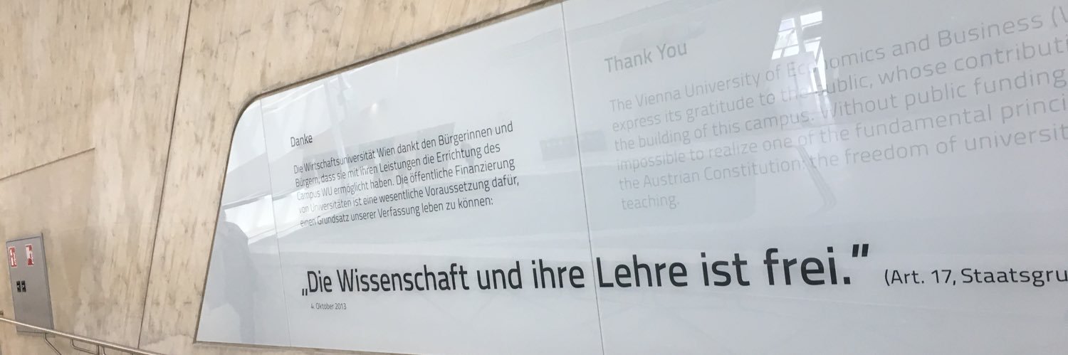 Harald Oberhofer's banner