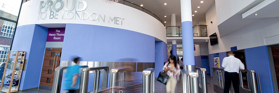 London Met Social Professions banner