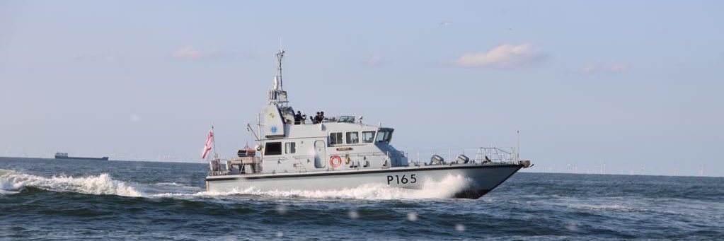 HMS Example's banner