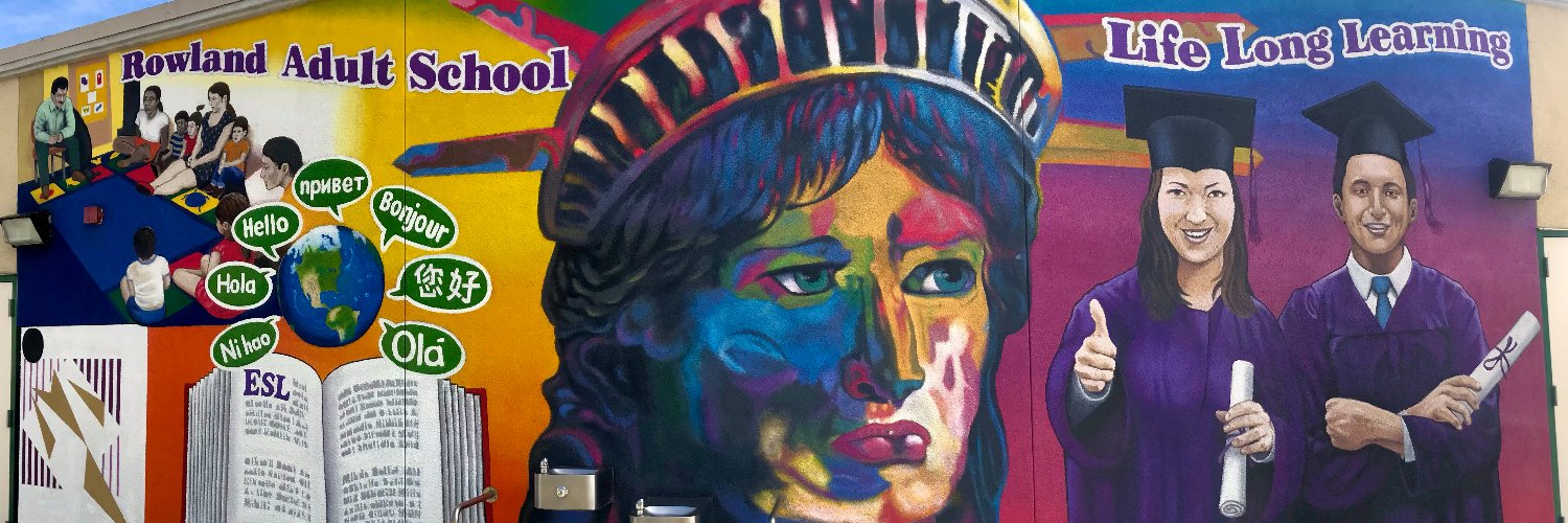 Rowland Adult Ed banner