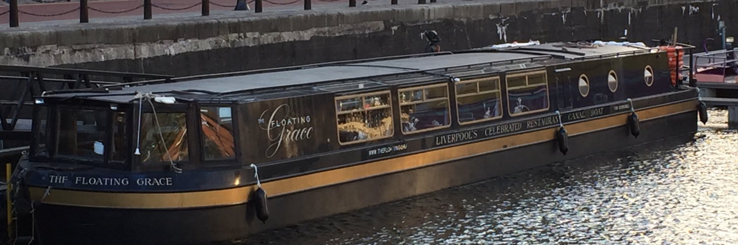 The Floating Grace banner