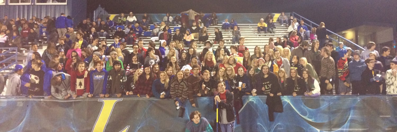 LHS Student Section banner