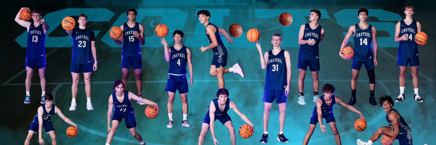 Casteel Basketball banner