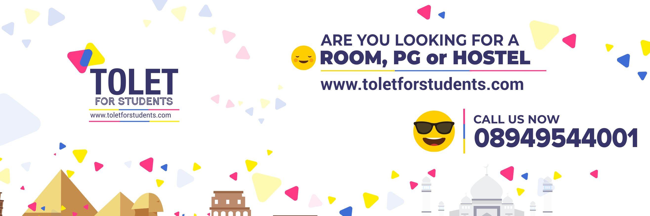 Tolet for Students banner