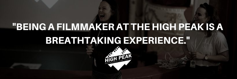 High Peak Independent Film Festival banner