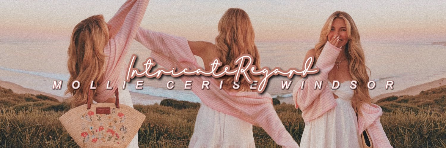mollie cerise windsor 𓆸 banner