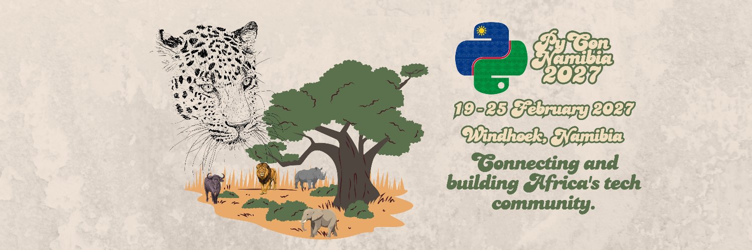 PyCon Namibia banner