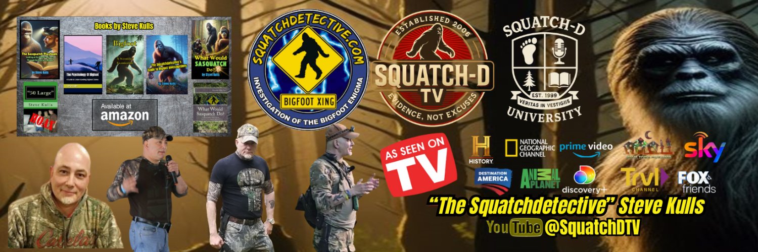 Steve Kulls "The Squatchdetective" banner