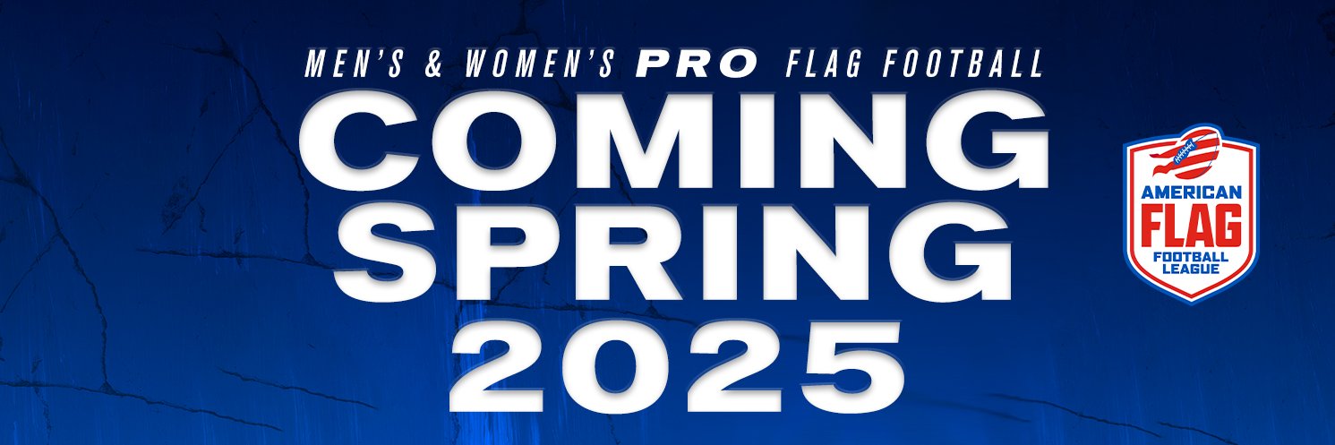 American Flag Football League banner