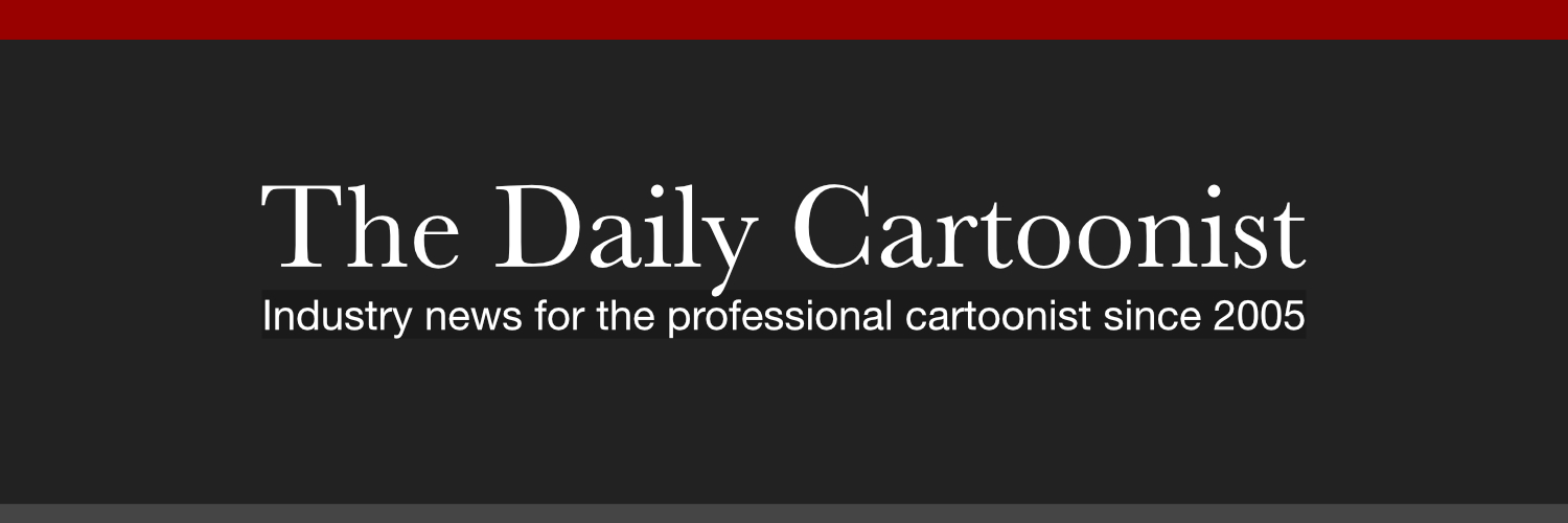 The Daily Cartoonist's banner