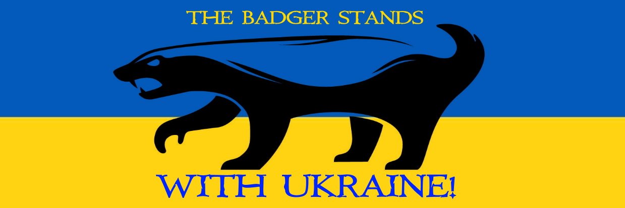 THE BADGER! banner