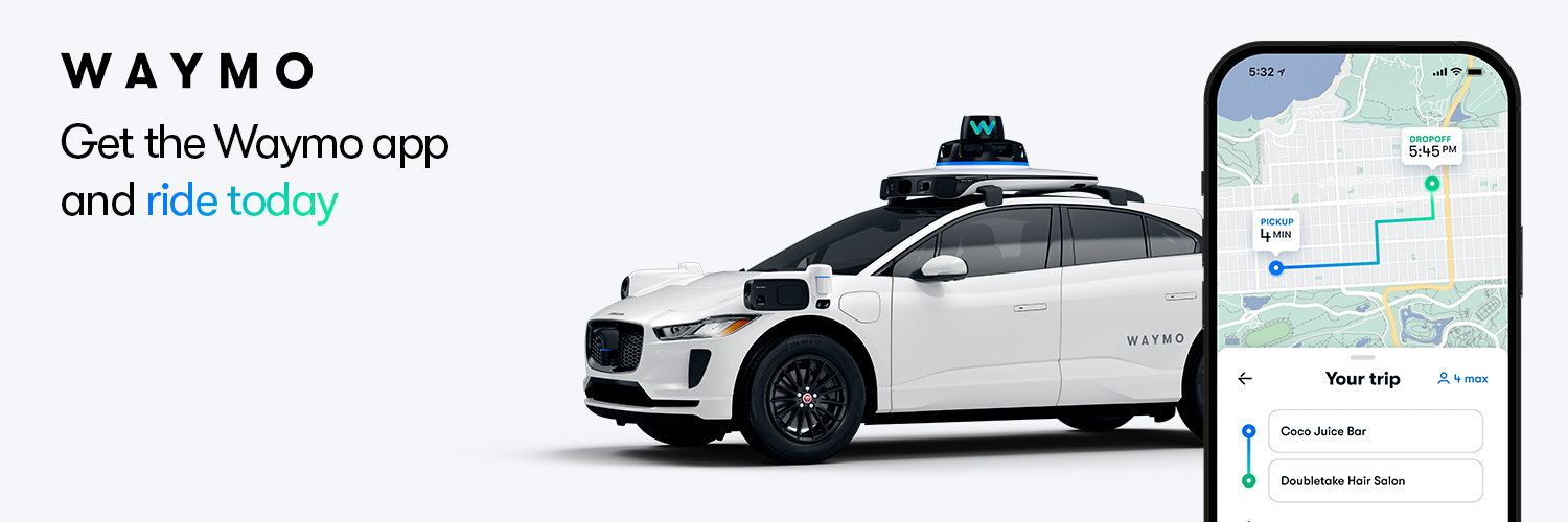 Waymo banner