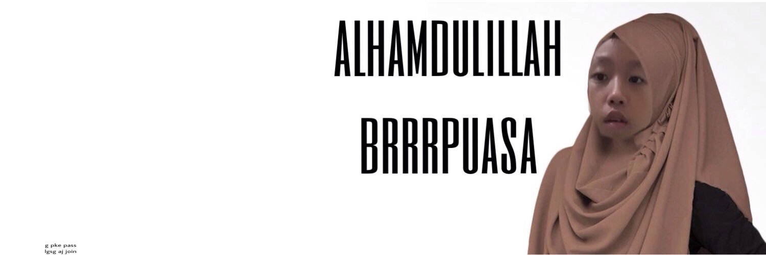 BRRRPUASA's profile banner image