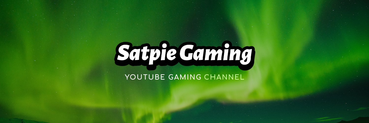 SatpieGaming's profile banner image
