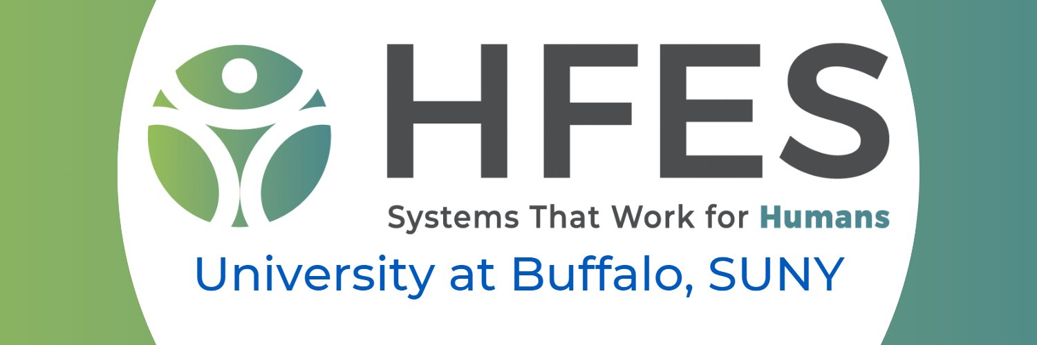 HFES Student Chapter - University at Buffalo, SUNY banner