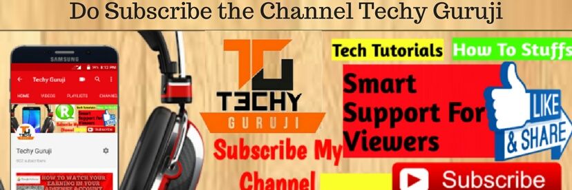 Techy Guruji banner