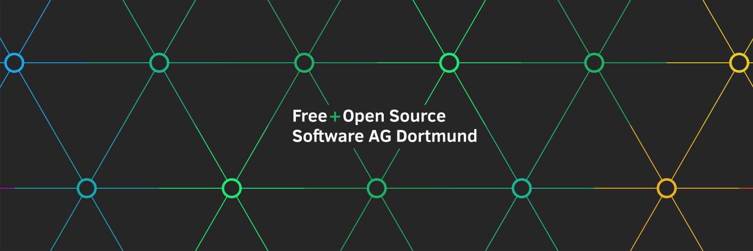 FOSS-AG Dortmund banner
