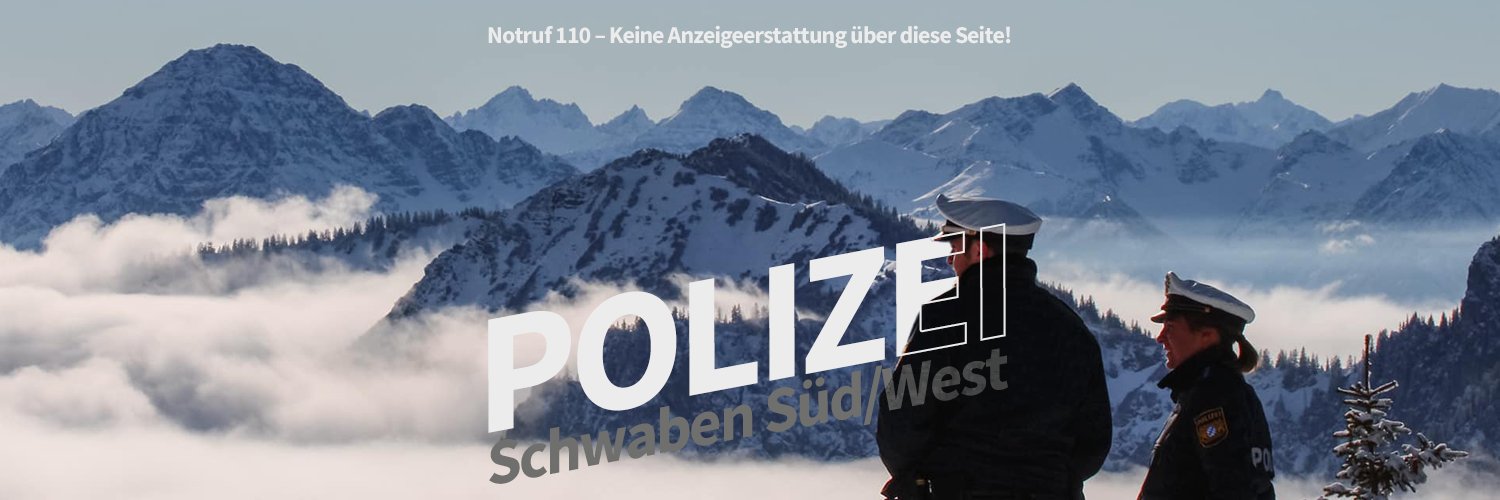 Polizei Schwaben S/W banner