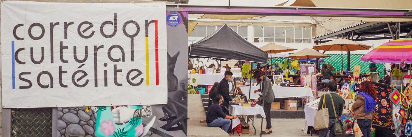 Corredor Cultural Satélite banner