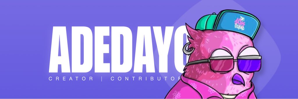 Adedayo𓅪 banner