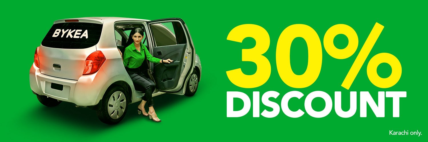 Bykea - Moving People & Parcels banner