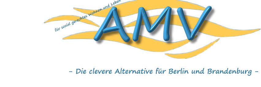 AMV Alternativer Mieter- und Verbraucherschutzbund's banner