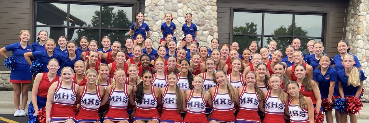 Marysville Cheerleading banner