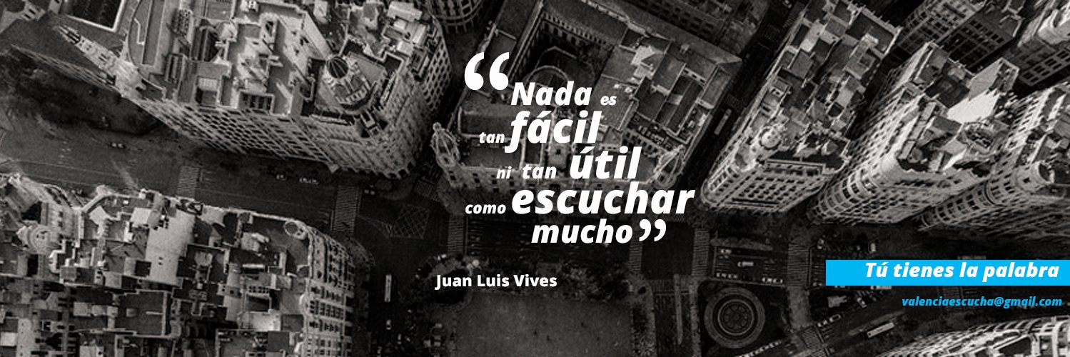 #ValenciaEscucha banner